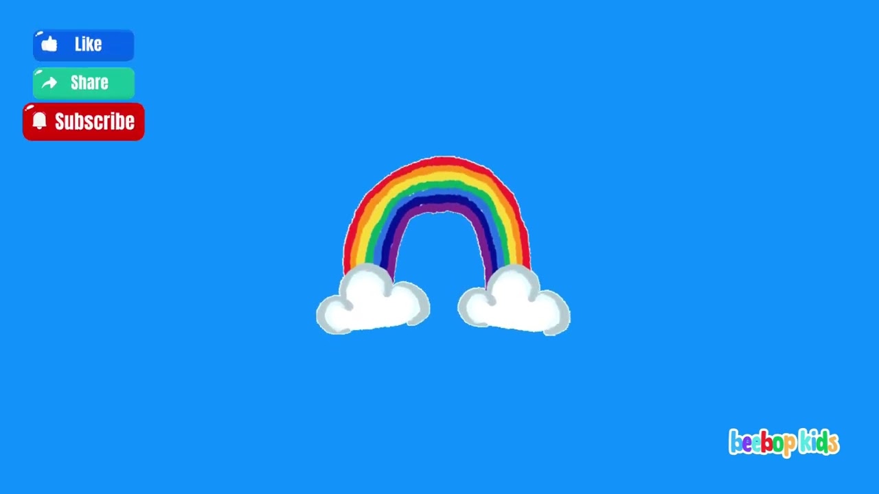 The Rainbow Numbers Song | Best songs for children | Beebop Kids
