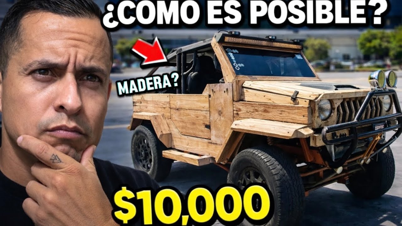 Gastó $10,000 en un auto de MADERA y esto pasó...