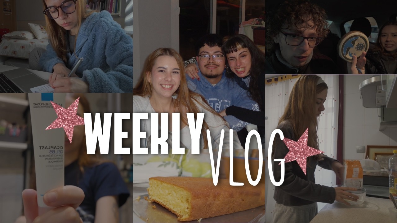 vlog semanal | en casa y poco más