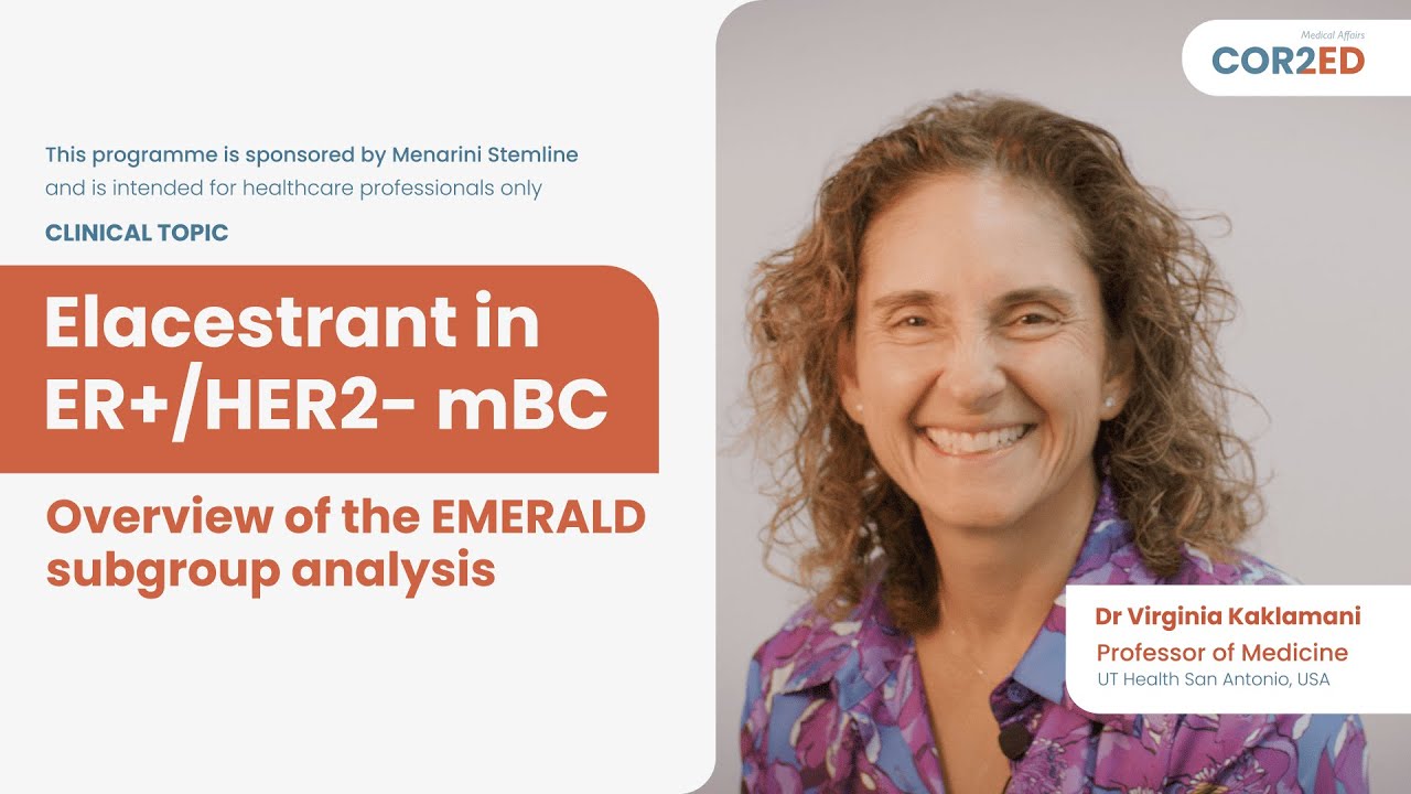 Elacestrant in ER+/HER2- mBC: Overview of the EMERALD subgroup analysis