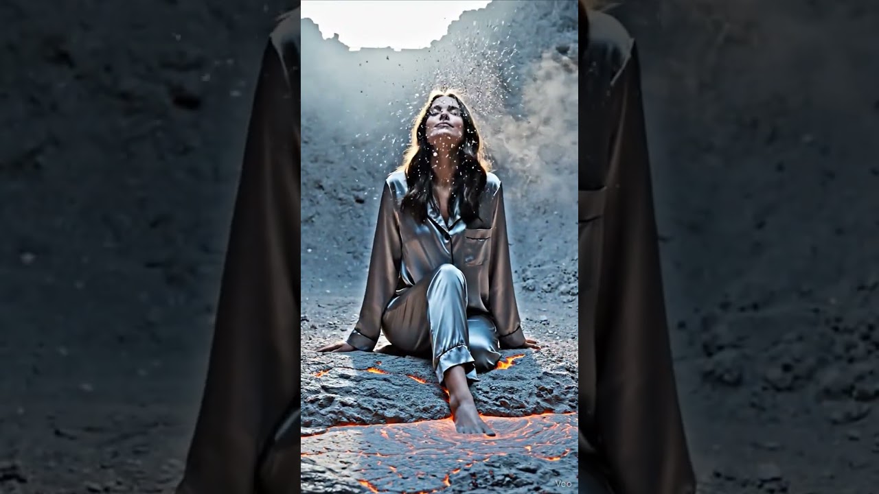 Surreal Bedroom: Magma Flow Awakening #dreamcore #surrealaesthetic #aivideo #cinematicart