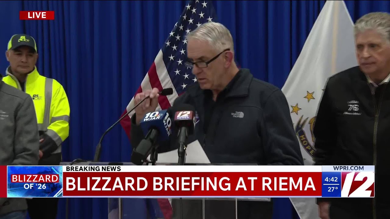 RIDOT, RIEMA, RI Energy: Multi-day response expected for blizzard cleanup
