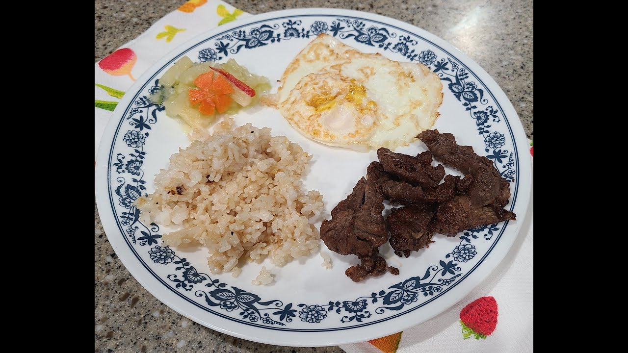 Beef Tapa