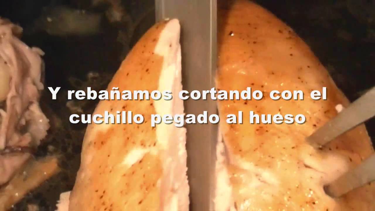 Cómo trinchar un pollo asado - Aprender a trinchar aves