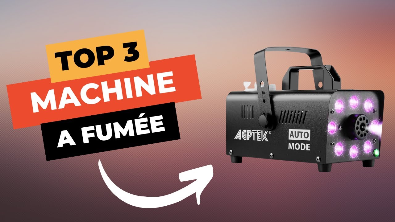 TOP 3 : Meilleure Machine à Fumée 2025 🔥