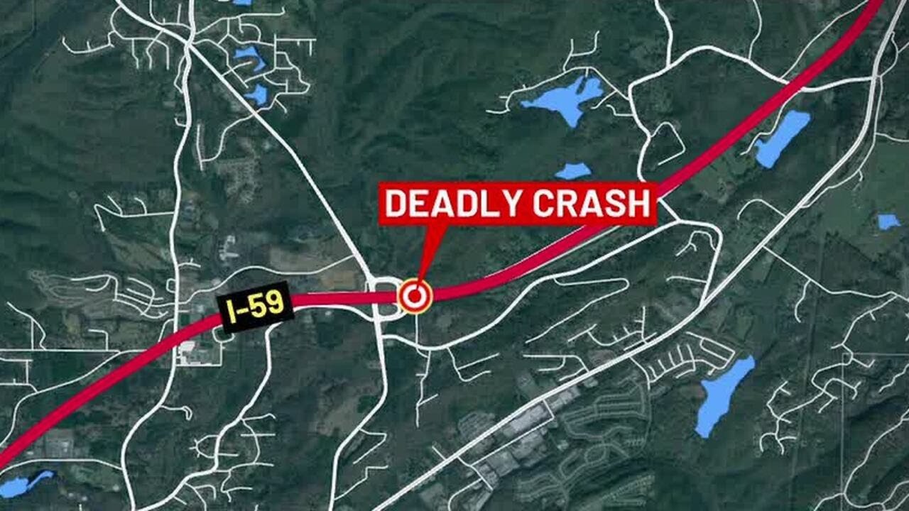 2 men killed in crash on I-59 in Trussville