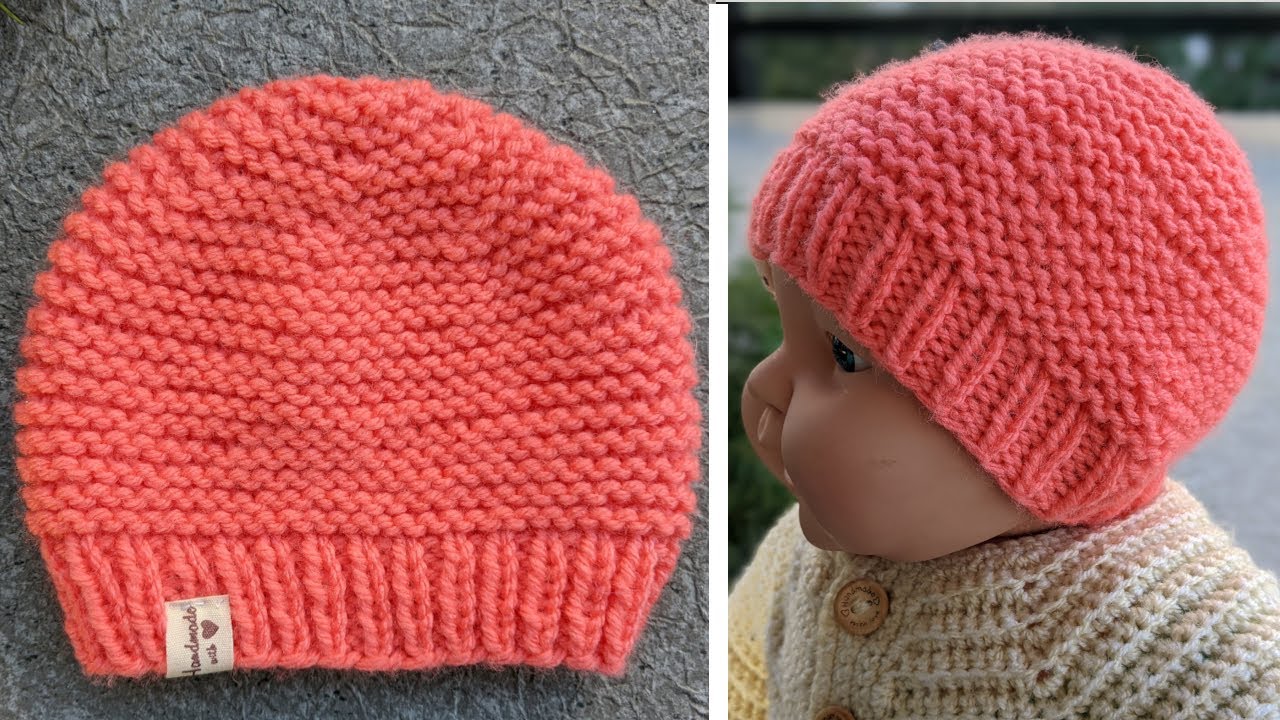 Knit Newborn Baby Beanie (Variant 3)