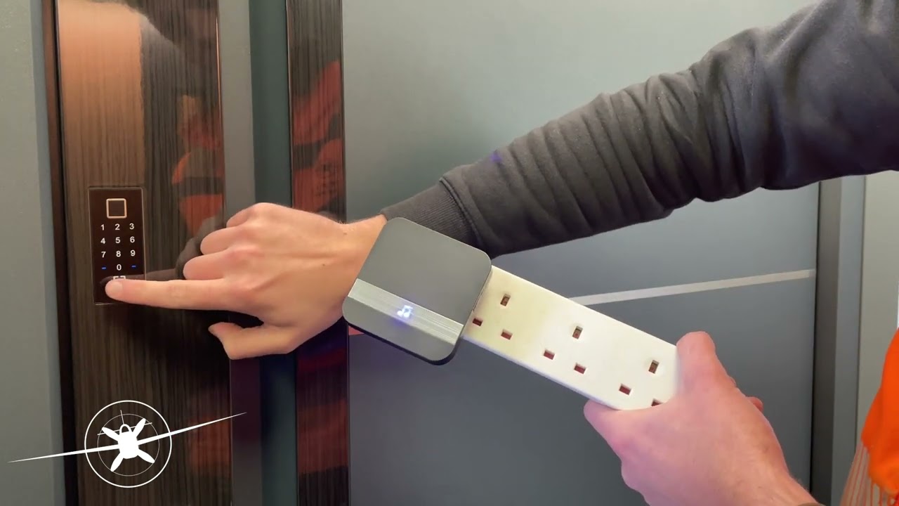 HOW TO connect a third party Doorbell to an InoSmart Fingerprint Scanner - S-500 Spitfire Doors