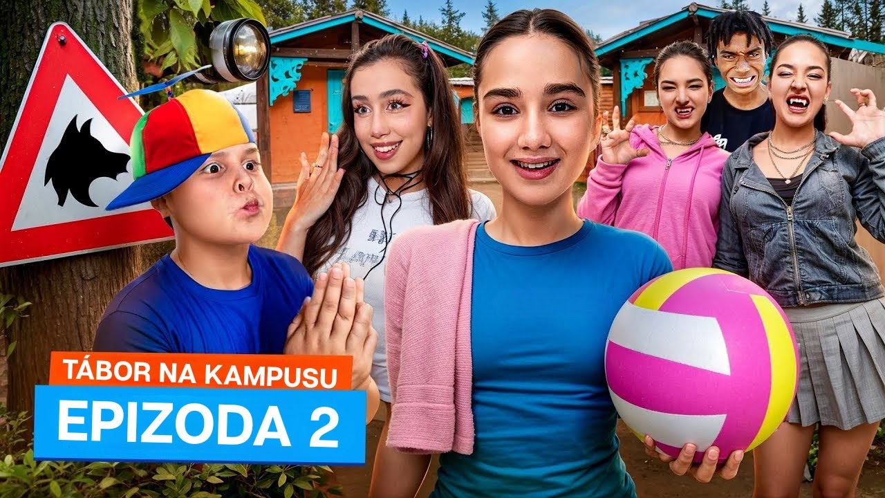 😳 Kam mizí teenageři na táboře? VLKODLACI VS AMINA | Záhadná dobrodružství v táboře
