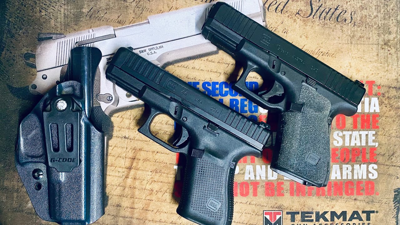 Glock 44 4000 rd review/ side by side comparison with a gen 5 g19 FS