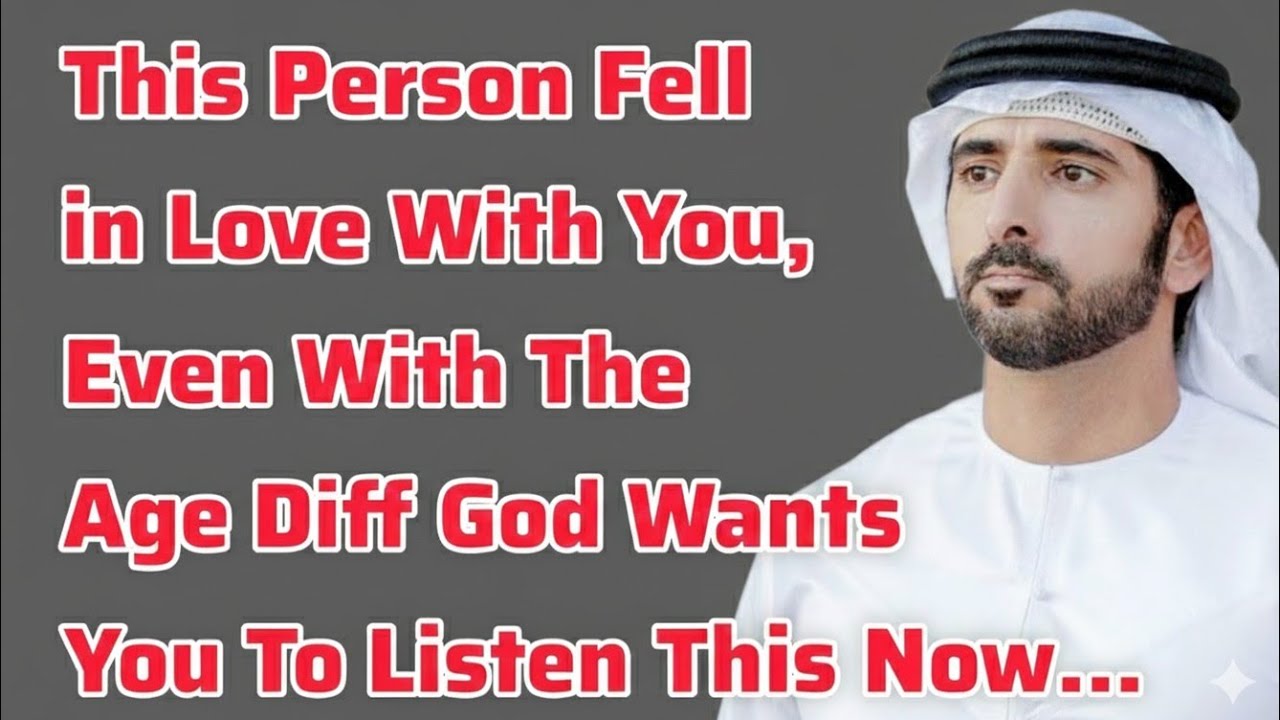 Someone Has Fallen for You Despite the Age Difference… | Sheikh Hamdan | soulful love lines | faz3