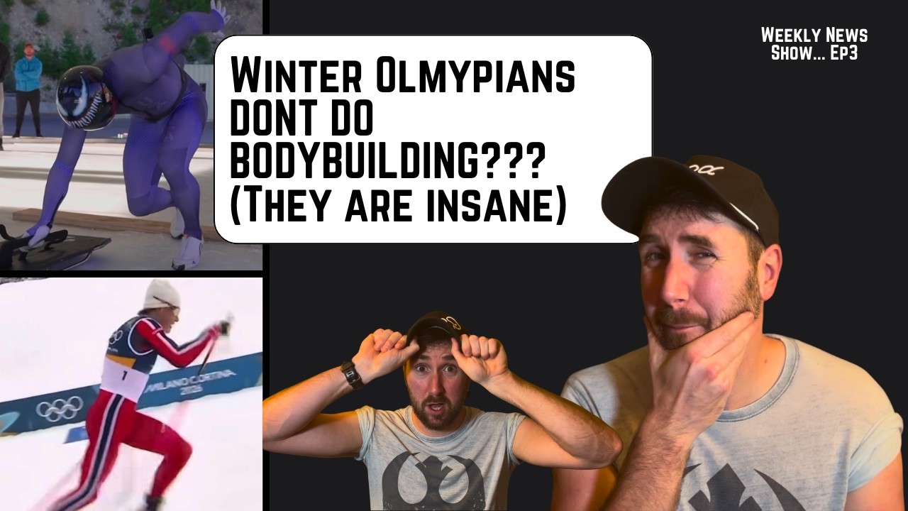 Winter Olympians are Jacked... but NOT from Bodybuilding, How do they Train in the Gym?