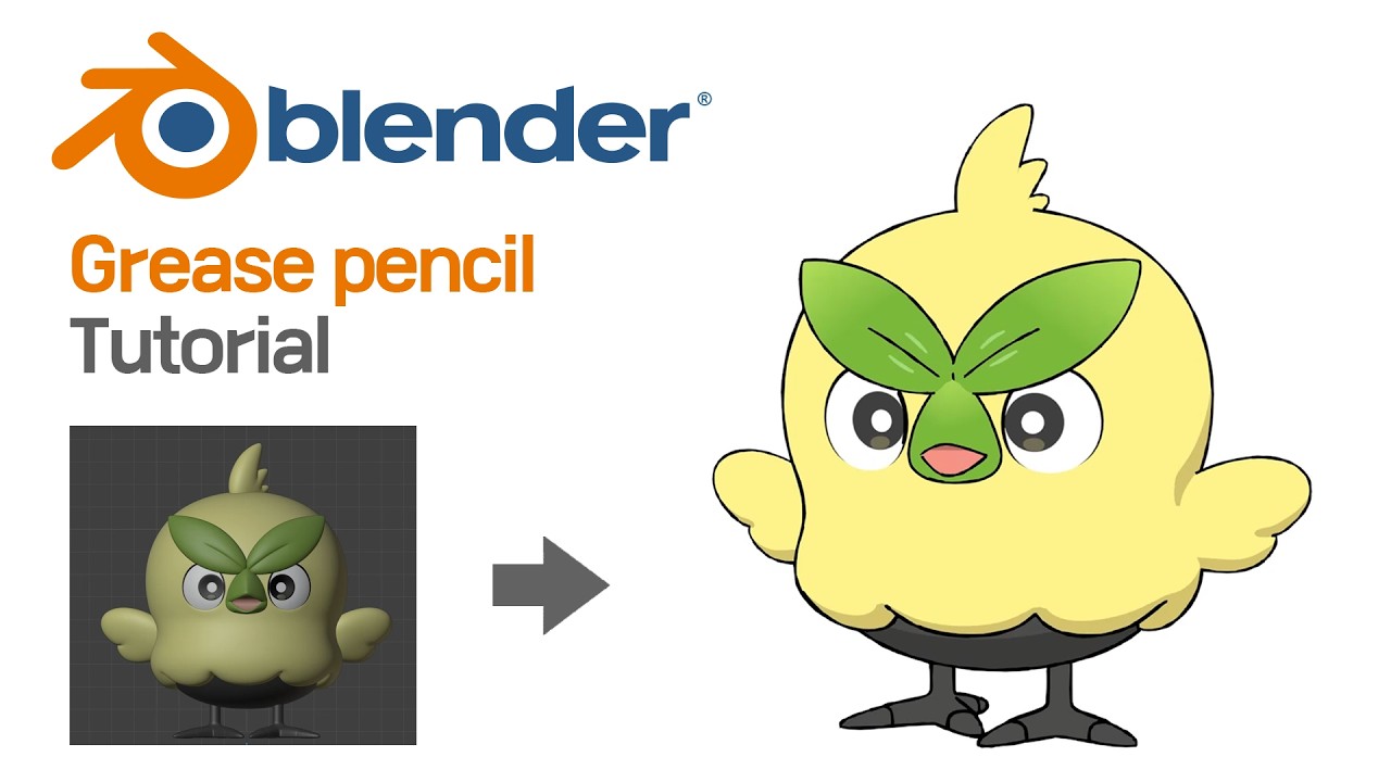 [Blender] Grease Pencil Tutorial