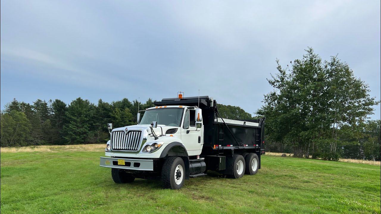 ADDED ANOTHER DUMP TRUCK TO HELP WITH THE WORKLOAD. 2010 INTERNATIONAL 7600 CUMMINS