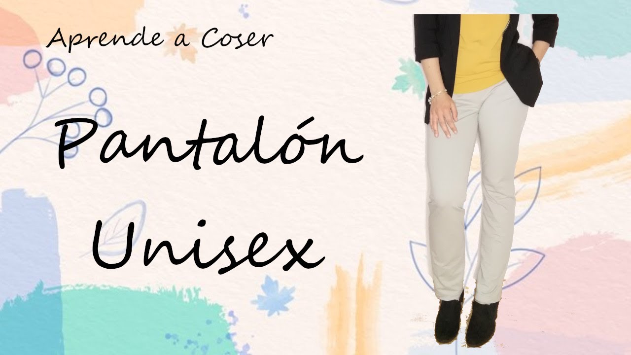 Como hacer PANTALON UNISEX muy fácil.