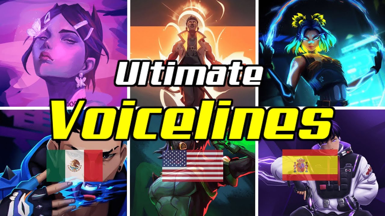ALL VALORANT AGENTS ULTIMATES VOICE LINES (Allied team) / 24 agents