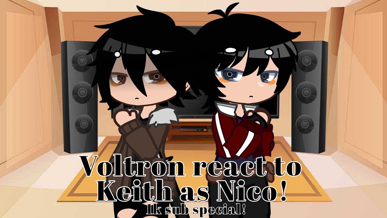 Voltron react to Keith as Nico! (Voltron × Pjo/HoO crossover) (AU)