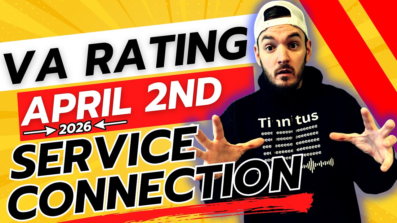 Новое обновление рейтинга VA (Департамента по делам ветеранов США) вступает в силу 2 апреля 2026 ...