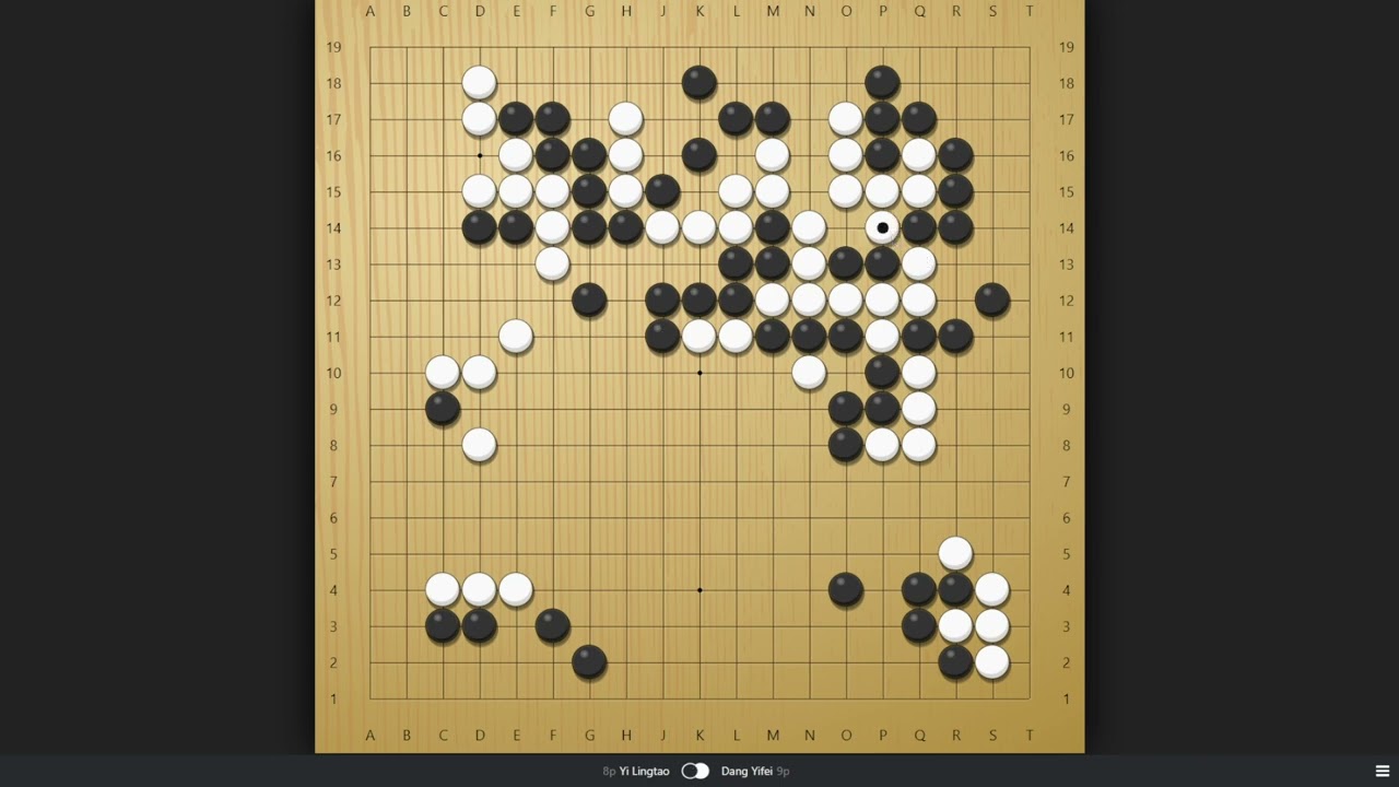 Разбор партии про. Yi Lingtao, 8p - Dang Yifei, 9p