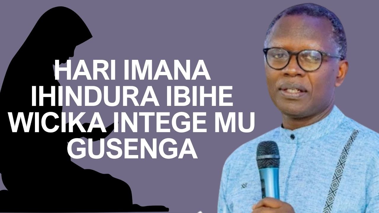 WICOGORA GUSENGA -- MBERE YO KURYAMA SENGA WIKOMEZE KUMANA  UMUNTU UDASANZWE --PstAntoine RUTAYISIRE