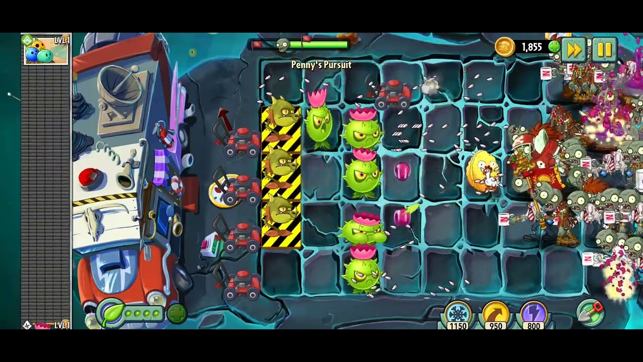 How to Complete Levels In Plants vs Zombies 🔥 #plantsvszombies #gamingvideos 