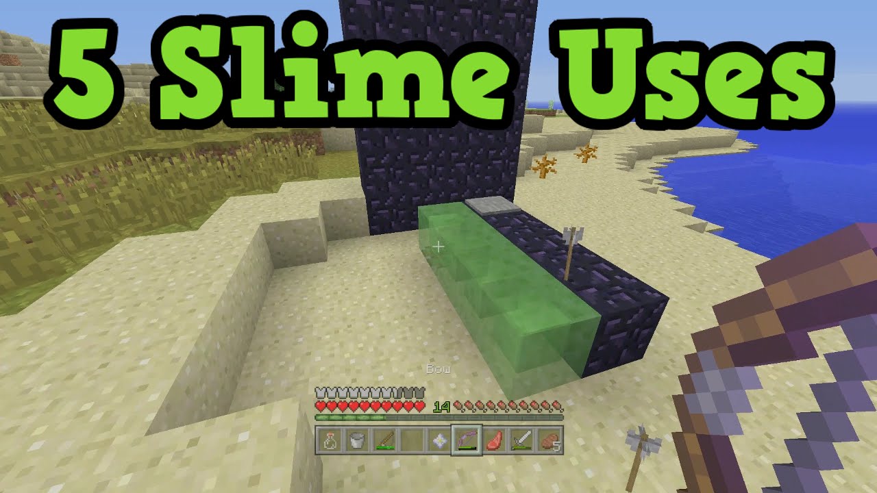 Minecraft Xbox 360 / PS3 5 Slime Block Secret Uses