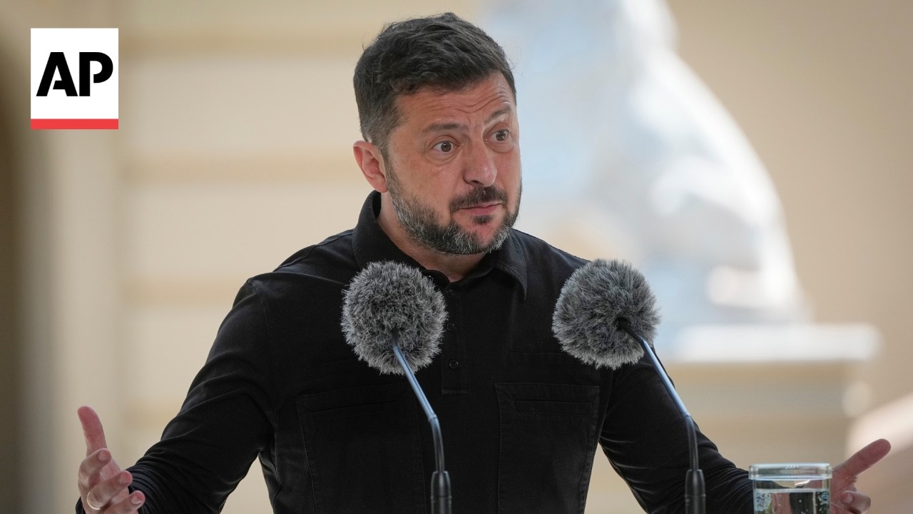 Thousands protest in Ukraine after Zelenskyy dismisses his defense minister