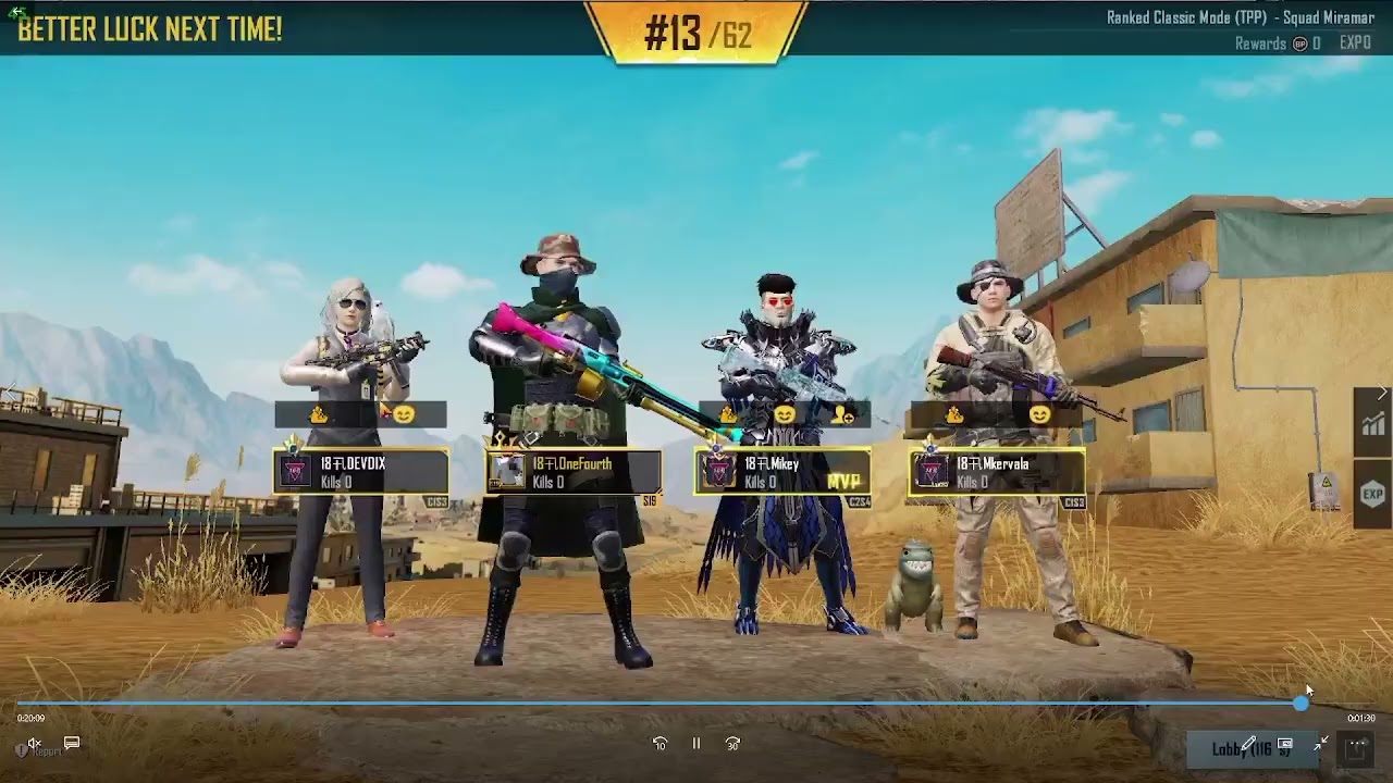 OneFourth 4map video