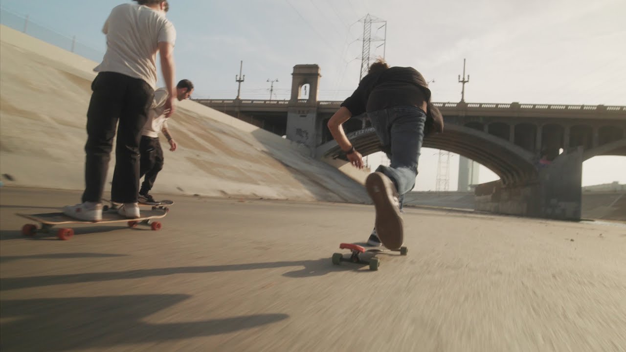 Riding Longboards in the LA River!