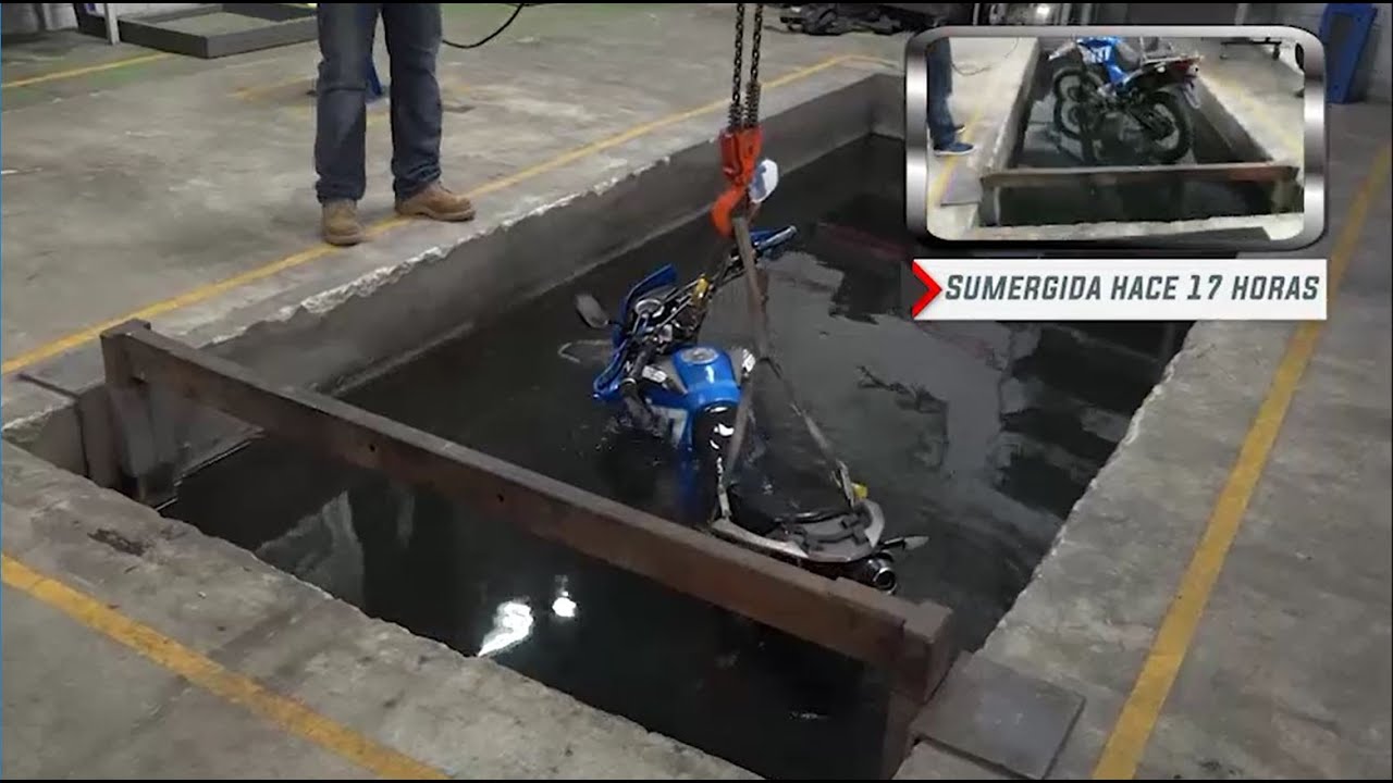 Como recuperar una moto inundada