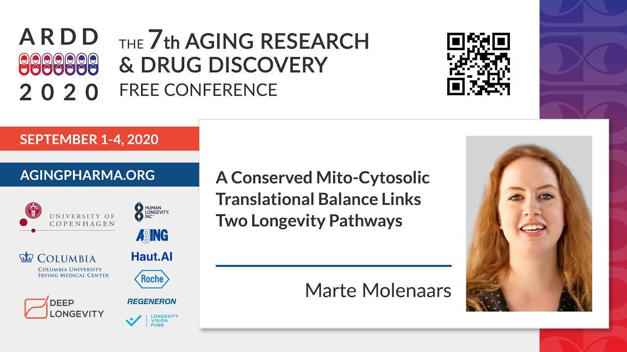 Marte Molenaars - A Conserved Mito-Cytosolic Translational Balance Links Two Longevity Pathways
