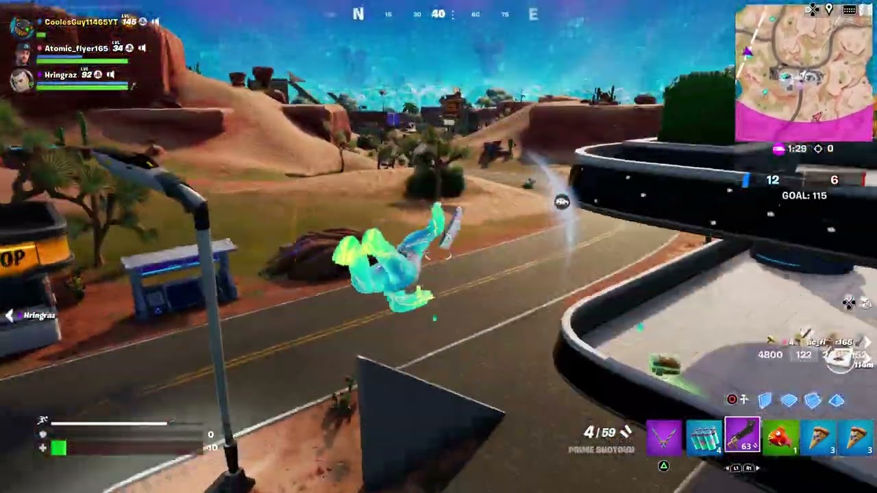 #2 *NEW* SLURP GRRIZ SKIN IN FORTNITE PS5 + A TEAM RUMBLE VICTORY ROYALE WIN!