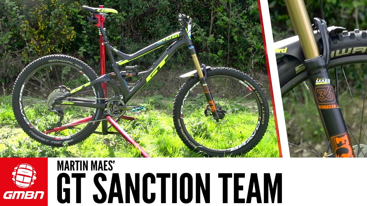Martin Maes' GT Sanction Team Bike + Martin Maes Interview