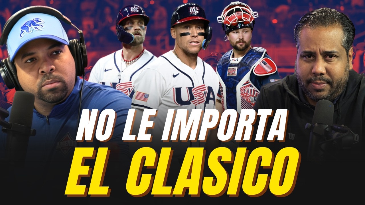 ¿A USA NO LE IMPORTA EL CLÁSICO MUNDIAL?