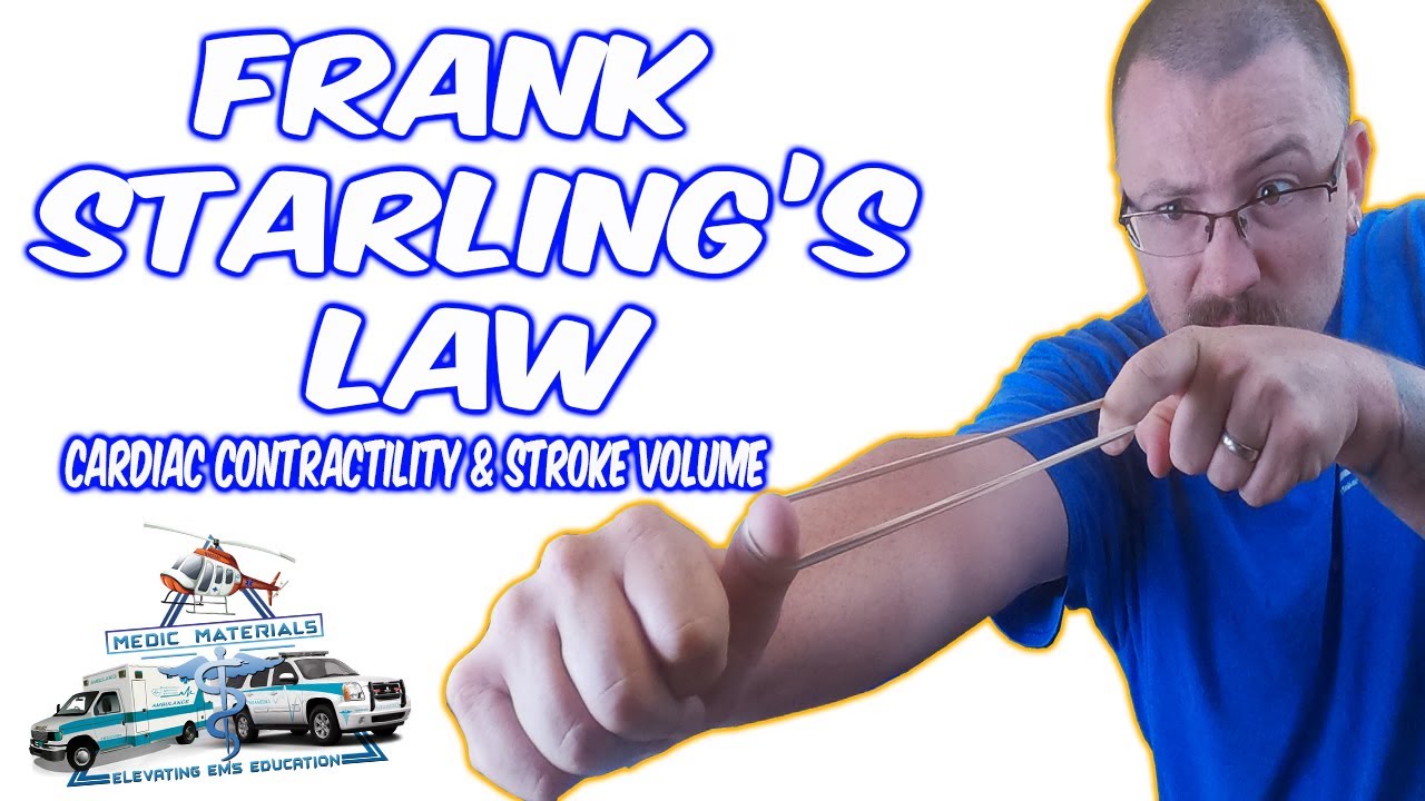 Frank Starling Relationship (Stroke Volume) | EMT/Paramedic Anatomy & Physiology