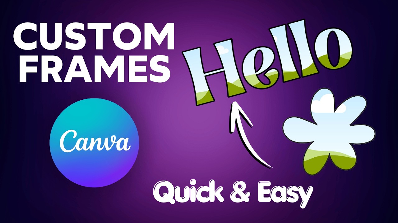 How to Create Custom Frames in Canva &ndash; Quickest & Easiest Method