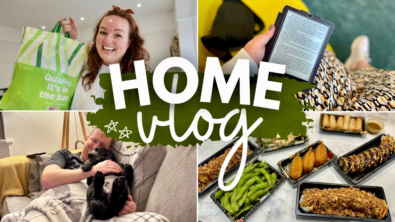 HOME VLOG! 🏡 bathroom reno updates, ASDA shop, errands, takeaway & the final weeks before we leave 🥹