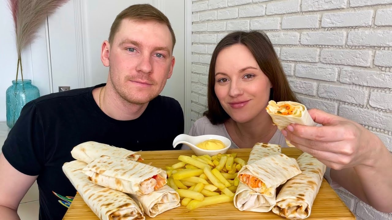 МУБАНГ ДОМАШНЯЯ ШАУРМА КАРТОШКА ФРИ MUBANG HOMEMADE SHAWARMA FRENCH FRIES ЛЮБИМЫЙ ВАСИЛЕК РАСПАКОВКА