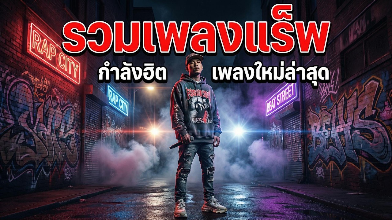 ใหม่ล่าสุด รวมเพลงแร็พ - ฮิพฮอพ  [LONGPLAY] ฟังเพลินยาวๆ ไม่มีโฆษณาคั่นบ่อย | เพลงแร็พไทย