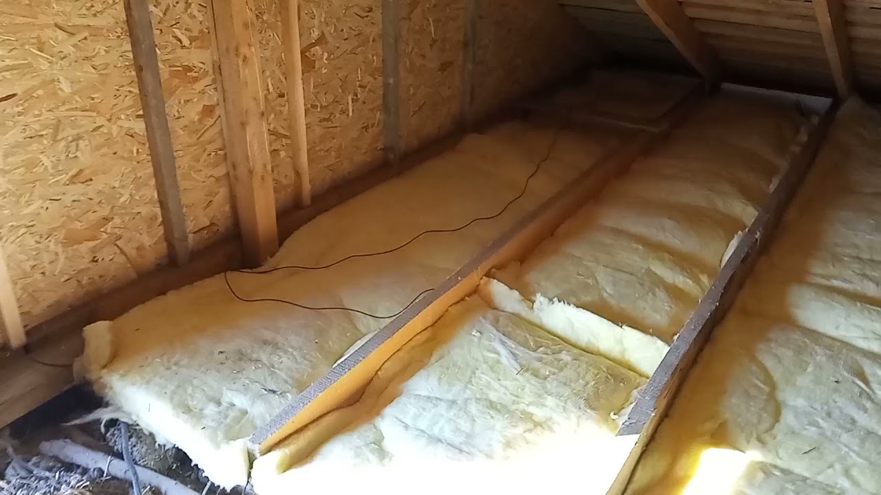 izolam podul cu vata isover