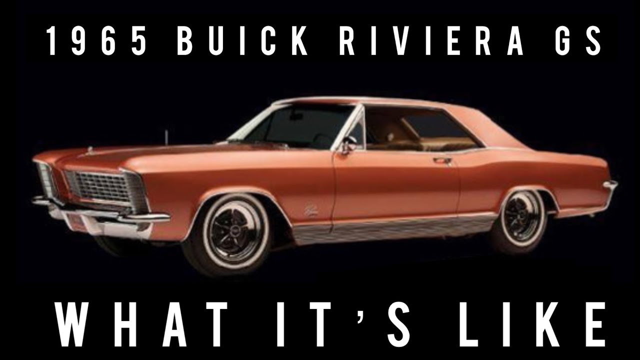 Buick Riviera gran sport 1965 года. Вам нравится эта машина так же, как и мне?