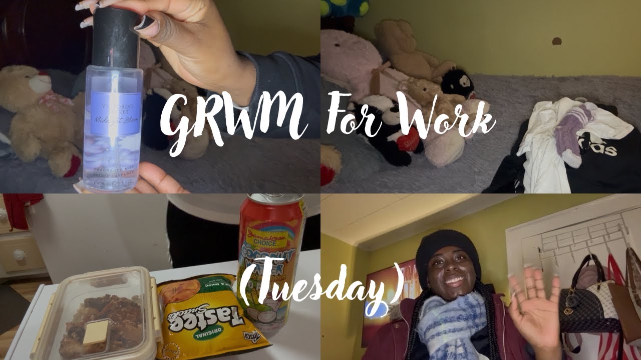 GRWM For Work On A Tuesday Morning 
