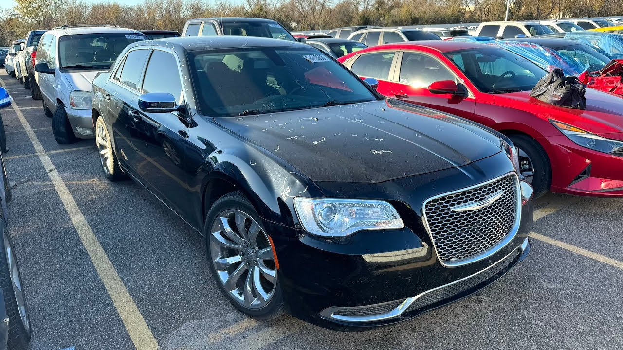 Would you Drive this Hail Damaged Chrysler 300 for 50% off Retail?