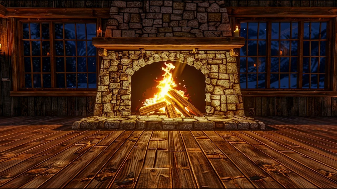 Fantasy Tavern Ambient 🔥 Cozy Medieval Fireplace Music | 8 Hours DnD & RPG Ambience