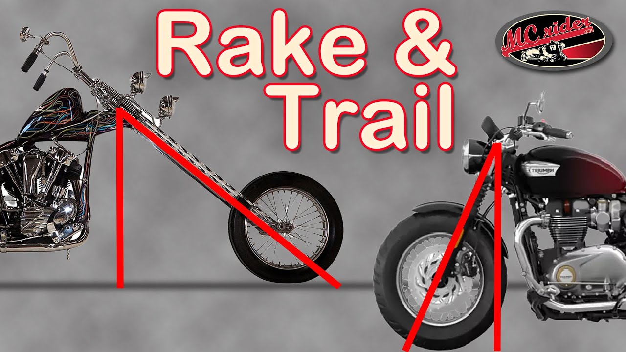 Motorcycle Rake & Trail - How it affects motorcycle handling