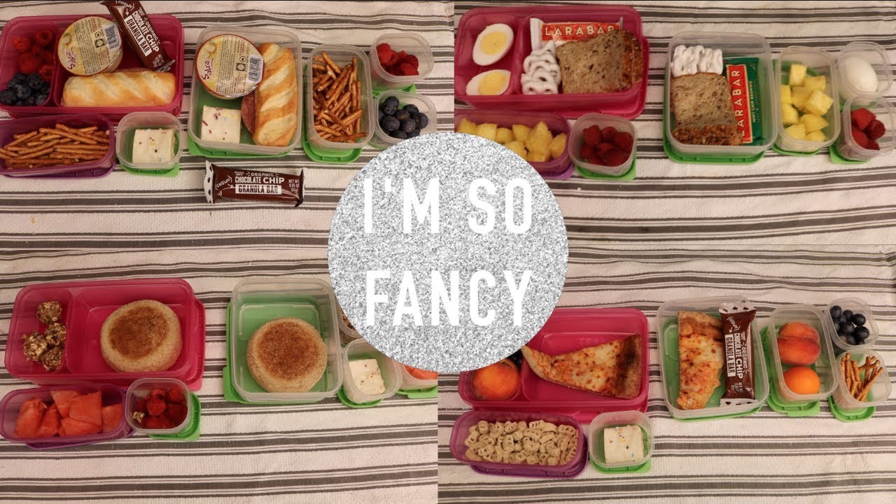Almost Summer?!  Week Of School Lunches + What She Ate!