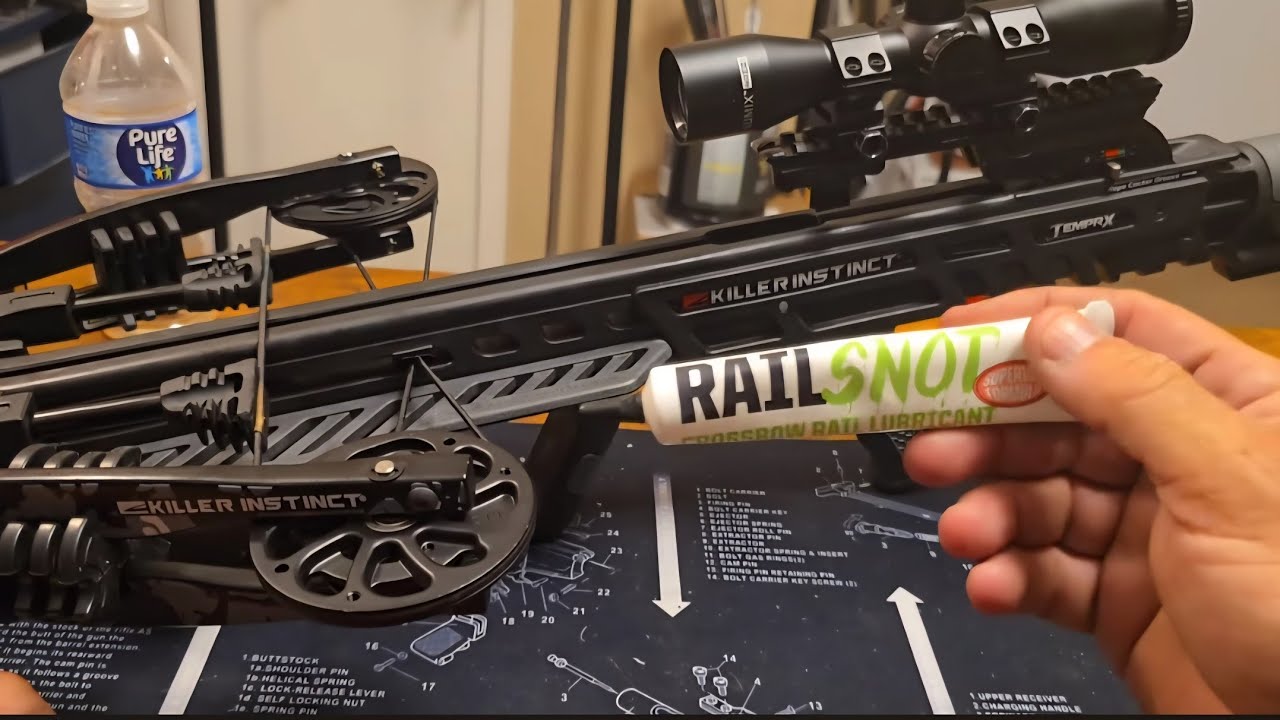 How to Assemble and Maintenance Killer Instinct crossbows. Keep them going for years!! 
