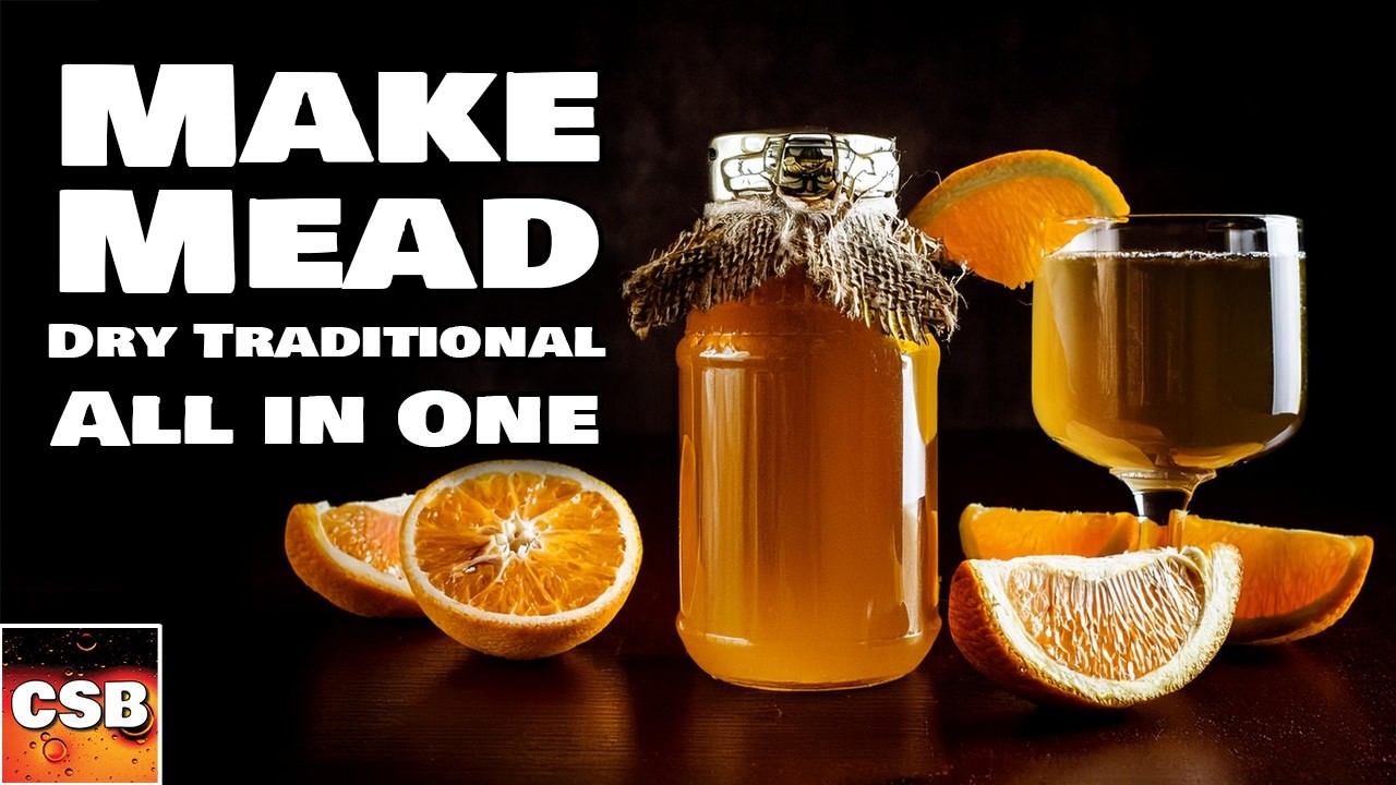 How to Make Mead - Dry Traditional Mead FULL PROCESS - 2024 Re-edit