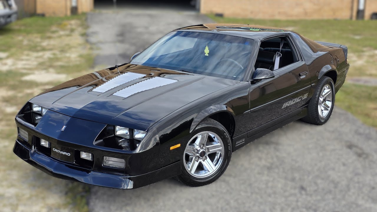 I just drove this 1989 Chevrolet Camaro Z28 IROC-Z at I-95 Muscle