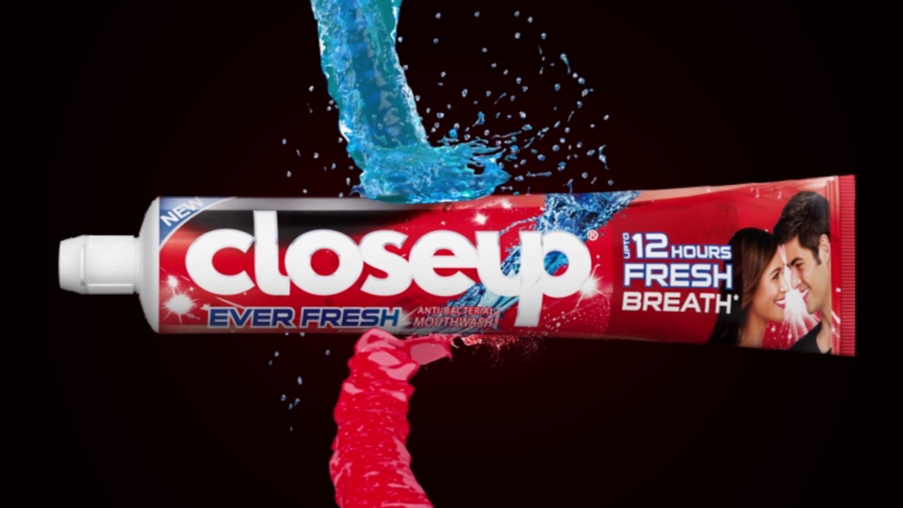 new closeup ever fresh gel toothpaste
